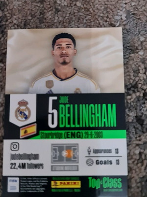 Jude Bellingham 2023 TC Panini collectible card like new
