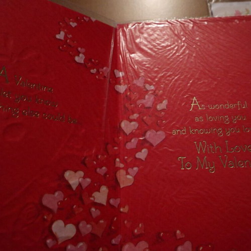 Valentine's Day cards new, set of 2 pieces