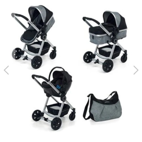 FoppaPedretti Bikini Plus travel system used with gifts