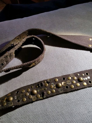 Woven women's belt used with decorative elements size 110