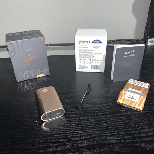 Glo Hyper+ Gold tobacco device new