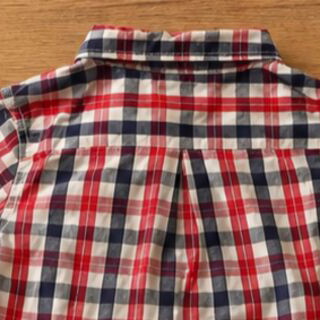 Disney Baby Checked Shirt 23 Months Mickey Mouse 100% Cotton like new