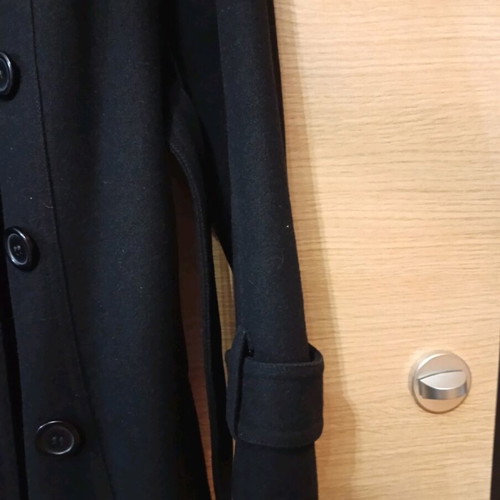 Maje women's coat size M black like new