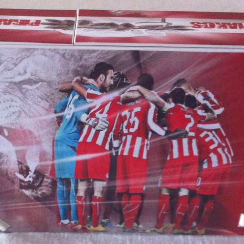 Wii console stickers Olympiakos new