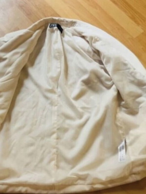 Zara oversized blazer, white