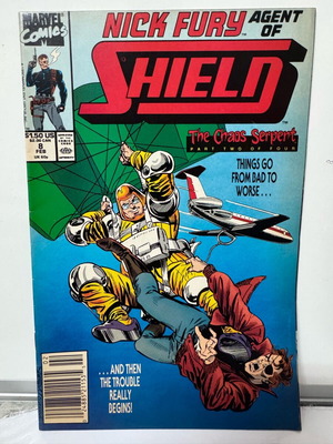 Marvel Comics Nick Fury Agent of Shield Issue 8 like new, English