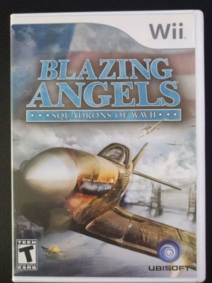 Blazing Angels Squadrons of WWII Wii game, NTSC