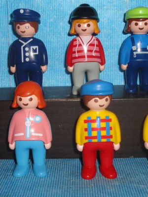 Playmonil Series 123 set of 12 figures like new