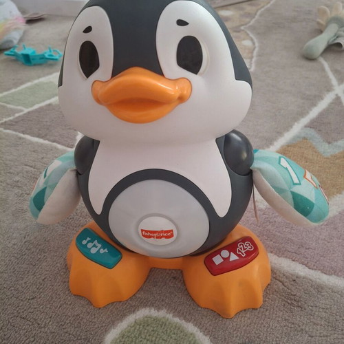 Fisher Price Linkimals Penguin interactive toy like new with music