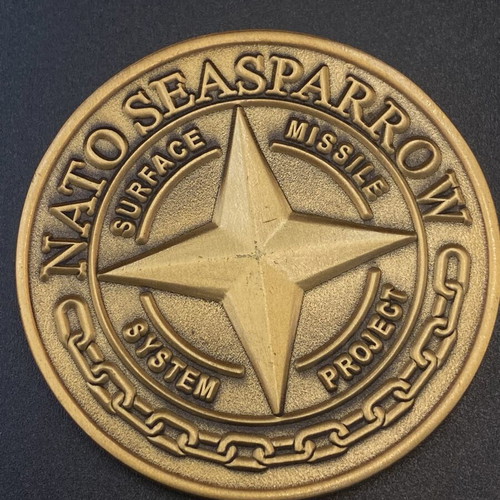 Challenge Coins NATO ESSM Seasparrow set like new