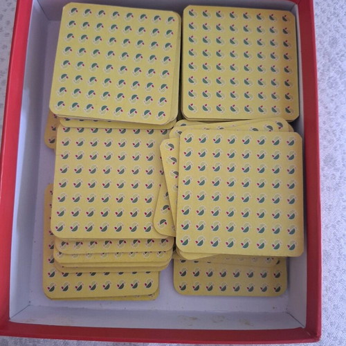 Memo English board game used, 64 cards