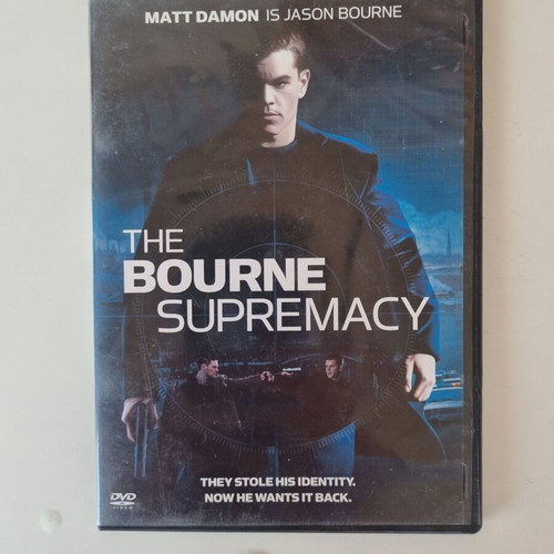 The Bourne Supremacy DVD, adventure action thriller