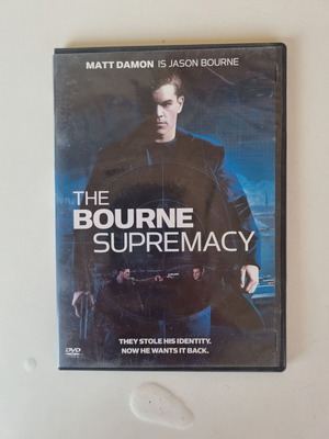 The Bourne Supremacy DVD, adventure action thriller