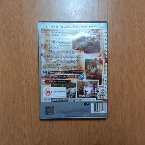 Resident Evil 4 PlayStation 2 Platinum Edition like new