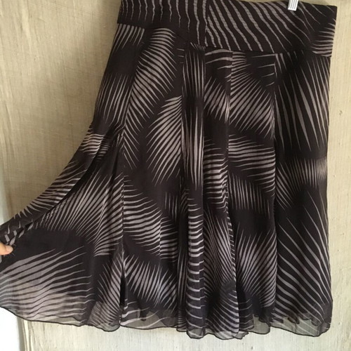 InWear summer skirt, size M, brown multicolor