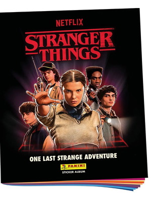 Stranger Things stickers like new, One Last Adventure