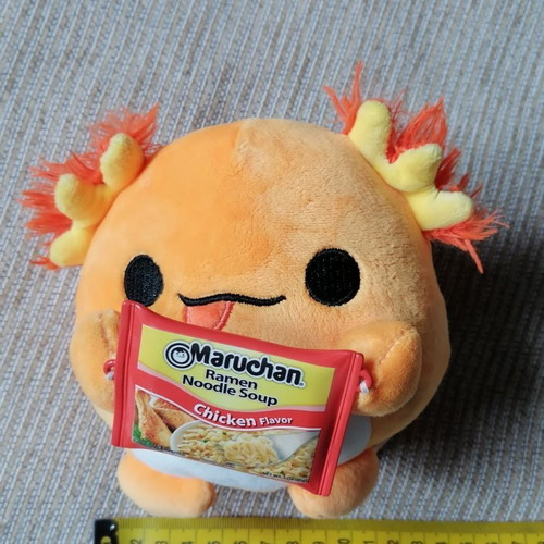 Maruchan collectible plush toy, 15 cm