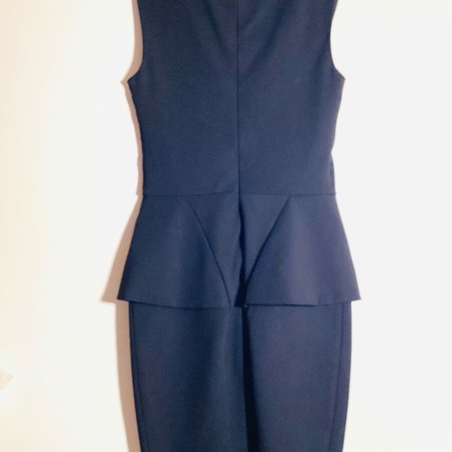 Maje Peplum Midi Dress like new, classic black LBD size 1