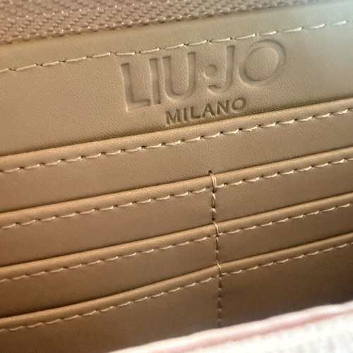 Liu Jo wallet new beige synthetic material