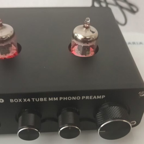 Tube Phono Preamplifier Fosi Audio Box X4 new with full packaging