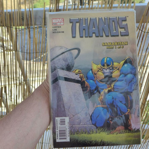 Thanos issues 7-12 used, includes free issue 2 by Jim Starling