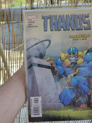 Thanos issues 7-12 used, includes free issue 2 by Jim Starling