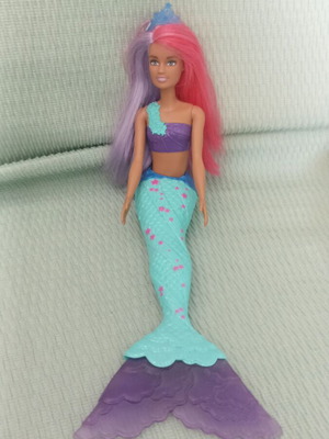 Κούκλα γοργόνα Barbie σαν καινούργιο, που κουνάει την ουρά της