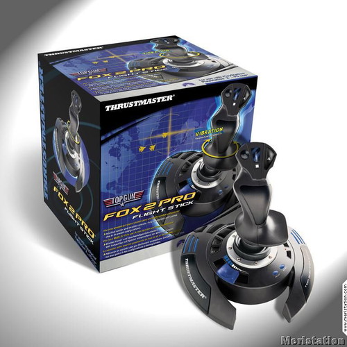Sony Playstation 2 Thrustmaster Fox 2 Pro Flight Stick controller new