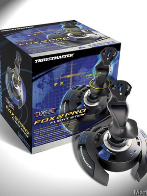 Sony Playstation 2 Thrustmaster Fox 2 Pro Flight Stick controller new