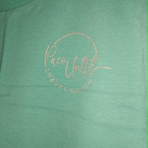 Turquoise women's dress Paco & Co Large new