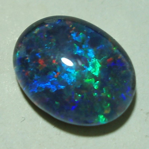 Australlian Opal Opal Doublet 2.1 ct new