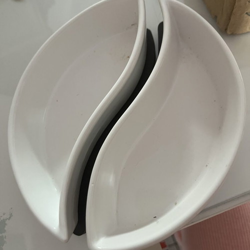 Nut tray with wooden base new
