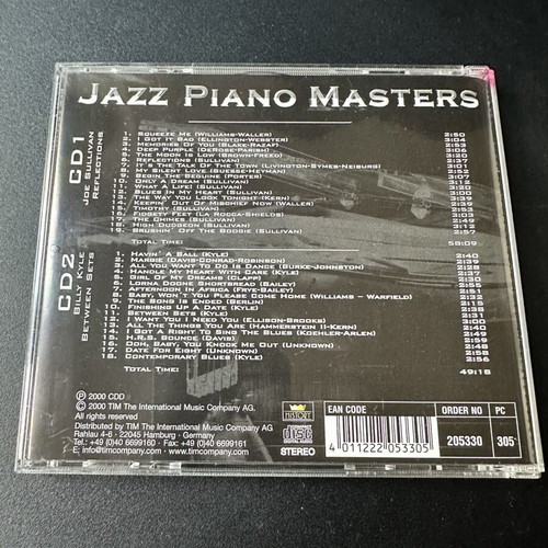 Jazz Piano Masters Joe Sullivan & Billy Kyle 2 CD collection