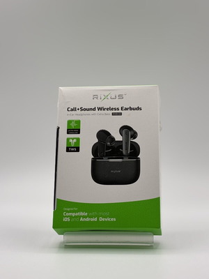 Rixus Call+Sound RXBH33 wireless earbuds new with active noise cancelling
