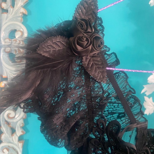Gothic lace corset