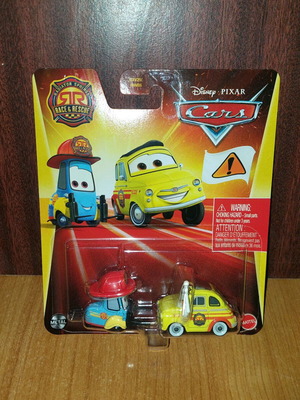 Disney Pixar Cars Luigi и Guido Race & Rescue колекционерски Mattel коли нови
