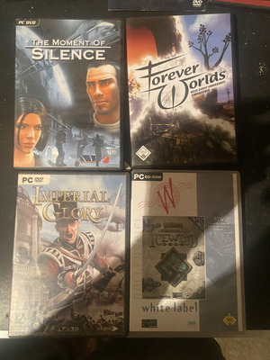 Pc games lot of 4 like new
