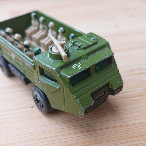 Matchbox Lesney #54 Superfast Personnel Carrier used