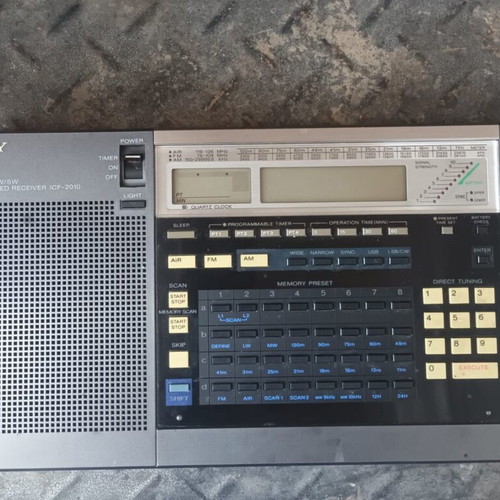 Sony portable radio used