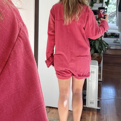 One Teaspoon Prophecy Jumpsuit Small like new, cherry red