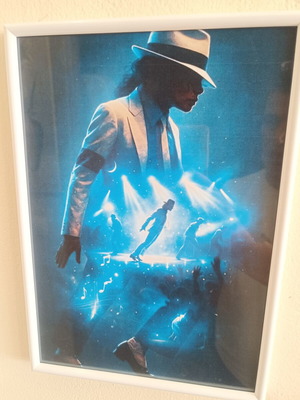 Διακοσμητικό κάδρο Michael Jackson σαν καινούργιο