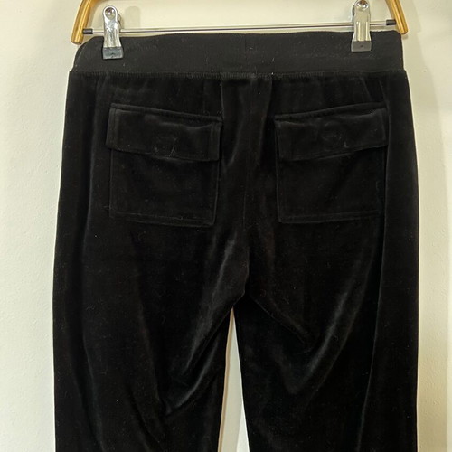 Velour tracksuit used small black Beta House