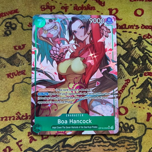 Boa Hancock OP16-032 SR Alternate Art Card new