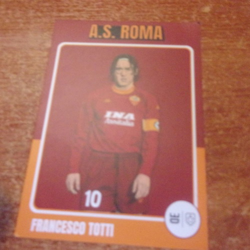 TOTTI ROMA RARE BIG LEGENDS CARD!!