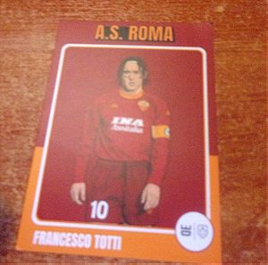 TOTTI ROMA RARE BIG LEGENDS CARD!!