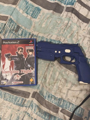 Namco System Product 2 όπλο και Vampire Night παιχνίδι PS2