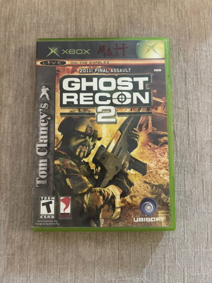 Ghost Recon 2 Xbox Original NTSC game used, American