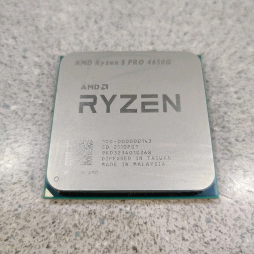 AMD Ryzen 5 Pro 4650G CPU like new, 3.7GHz 6 cores 12 threads