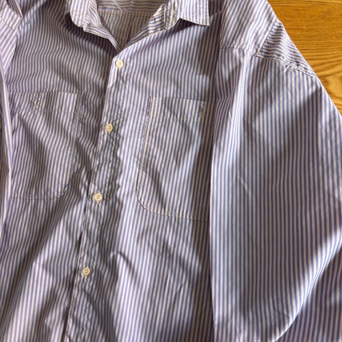Pazolini striped men's shirt 3XL-4XL, casual style
