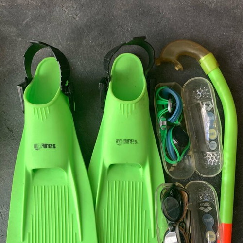 Children's beach accessories used